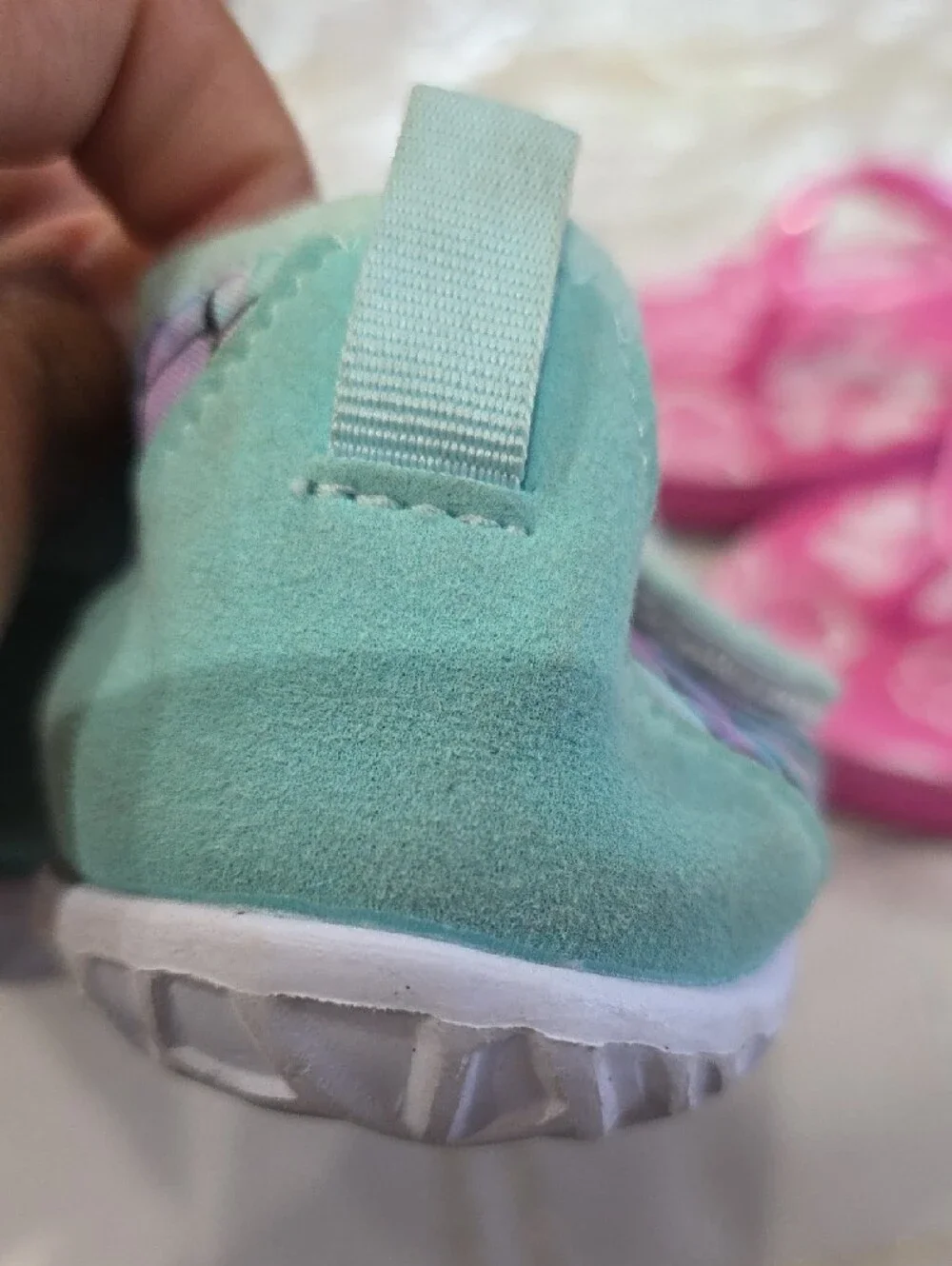Kids Mermaid-Scale Water Shoes - Teal/Purple/Pink